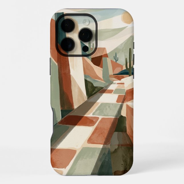 Funda para iPhone 16 Pro Max de estilo Modernidad  (Reverso )