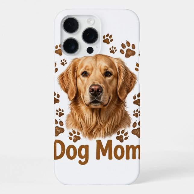 Funda para iPhone 16 Pro Max de Mamá de Perro (Reverso )