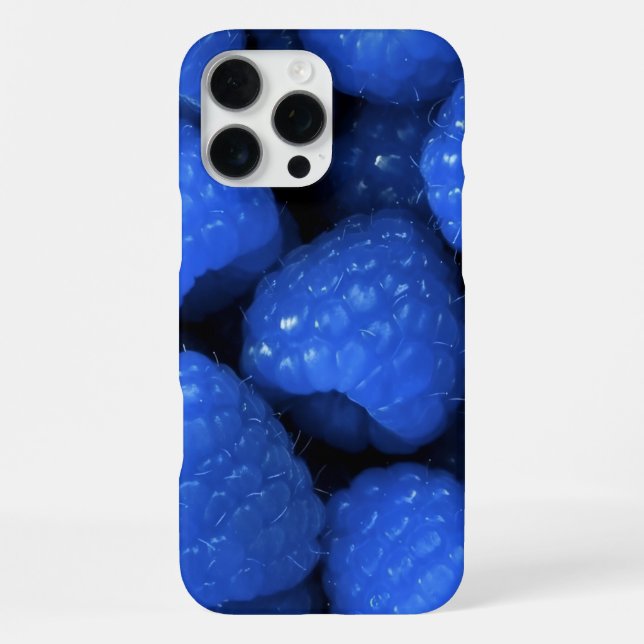 Funda para iPhone 16 Pro Max Frambuesa Azul Eléctr (Reverso )