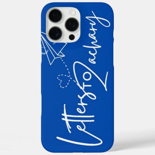 Funda para iPhone 16 Pro Max Letters To Zachary (Reverso )