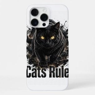 Funda para iPhone 16 Pro Max "Los Gatos Mandan"