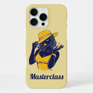 Funda para iPhone 16 Pro Max Masterclass Fashion