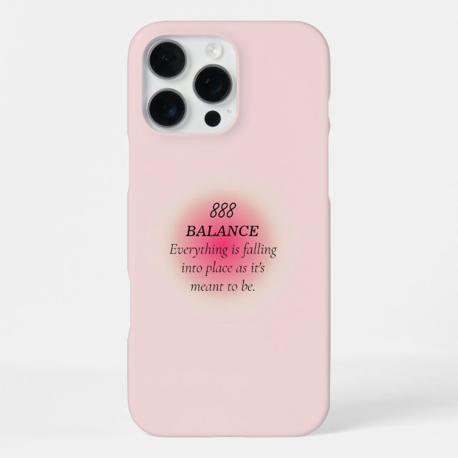 Funda para iPhone 16 Pro Max Números de Ángel – Vi (Reverso )