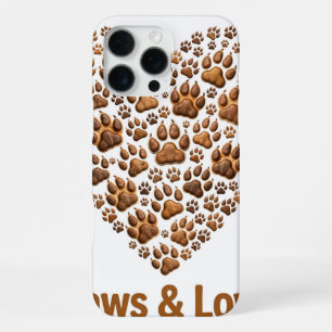 Funda para iPhone 16 Pro Max Paws and Love