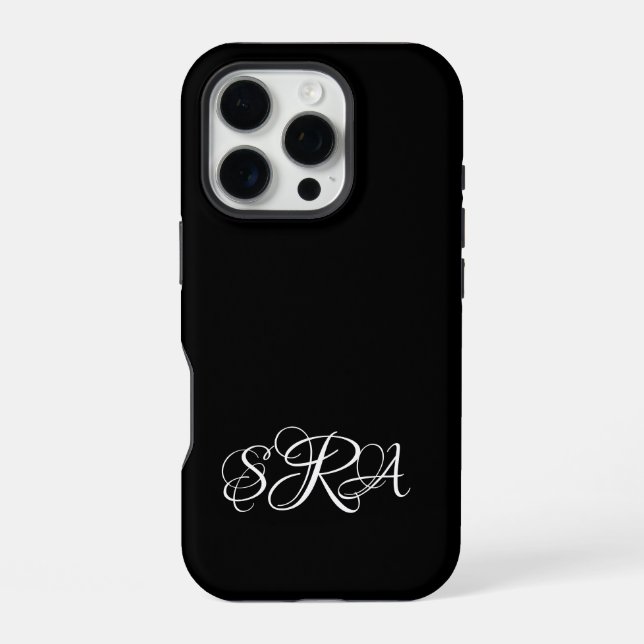 Funda para iPhone 16 Pro Monogramada (Reverso )