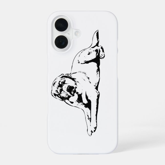 Funda Para iPhone 16 Protector Gráfico Tranquilo (Reverso )