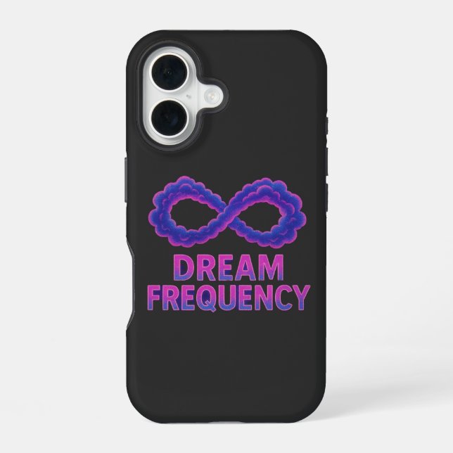 Funda Para iPhone 16 Psicodélico Retro-Futurista (Reverso )