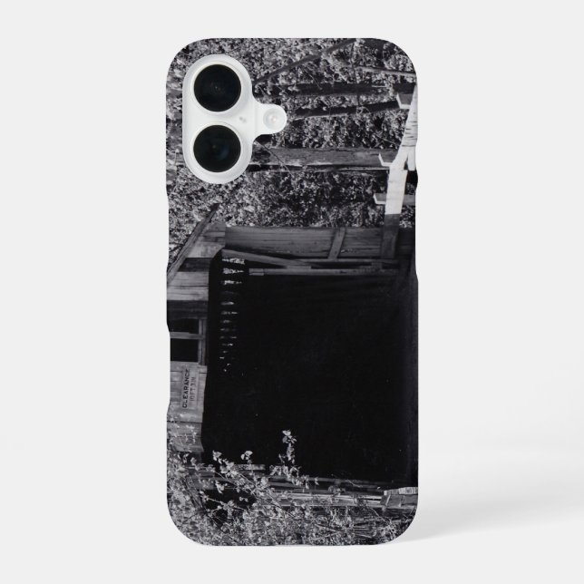 Funda Para iPhone 16 Puente cubierto (Reverso )
