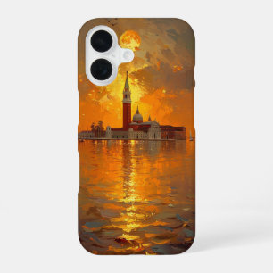 Funda Para iPhone 16 Puesta de sol en Venecia