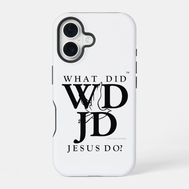 Funda Para iPhone 16 ¿Qué Hizo Jesús? (Reverso )