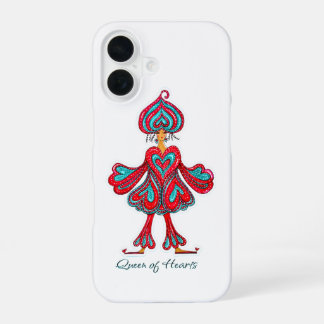 Funda Para iPhone 16 Queen of Hearts