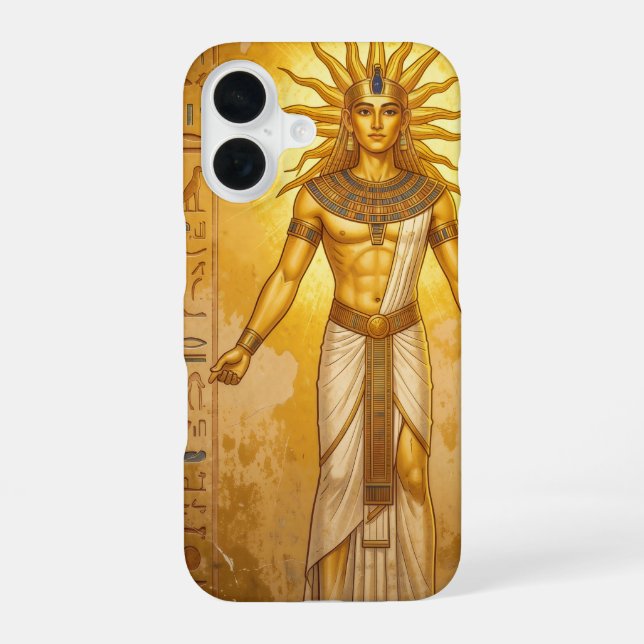 Funda Para iPhone 16 Ra – Ägyptischer Sonnengott´2 (Reverso )