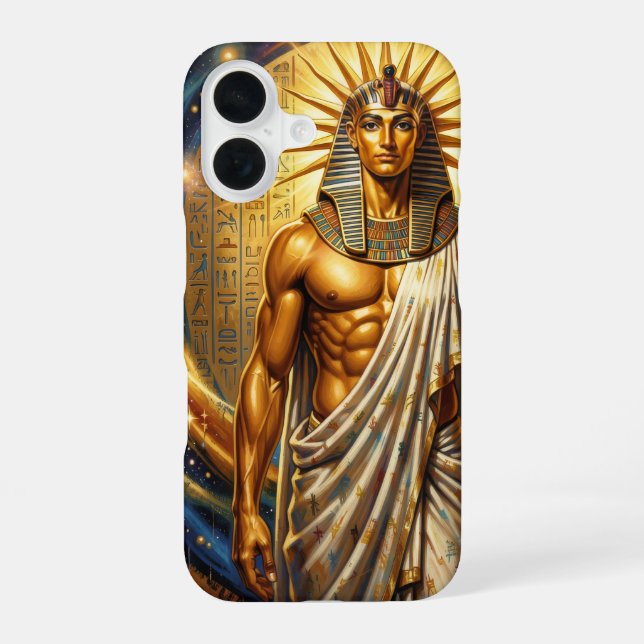 Funda Para iPhone 16 Ra – Egyptian Sun God´4 (Reverso )