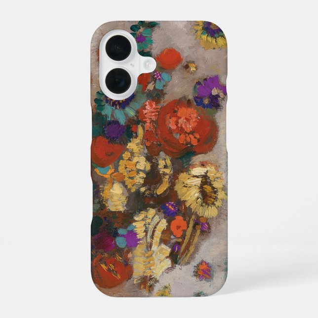 Funda Para iPhone 16 Ramo de Flores | Odilon Redon (Reverso )