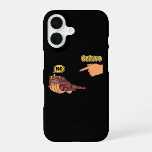 Funda Para iPhone 16 Rana Deshonesta Rana Divertida Meme Comportarse No