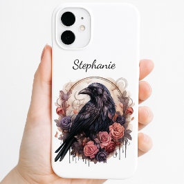 Funda Para iPhone 16 Raven & Rose Dark Academia