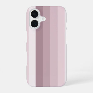Funda Para iPhone 16 Rayas de sombra de cuarzo rosa
