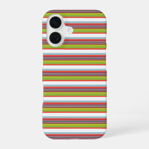 Funda Para iPhone 16 Rayas mágicas coloridas