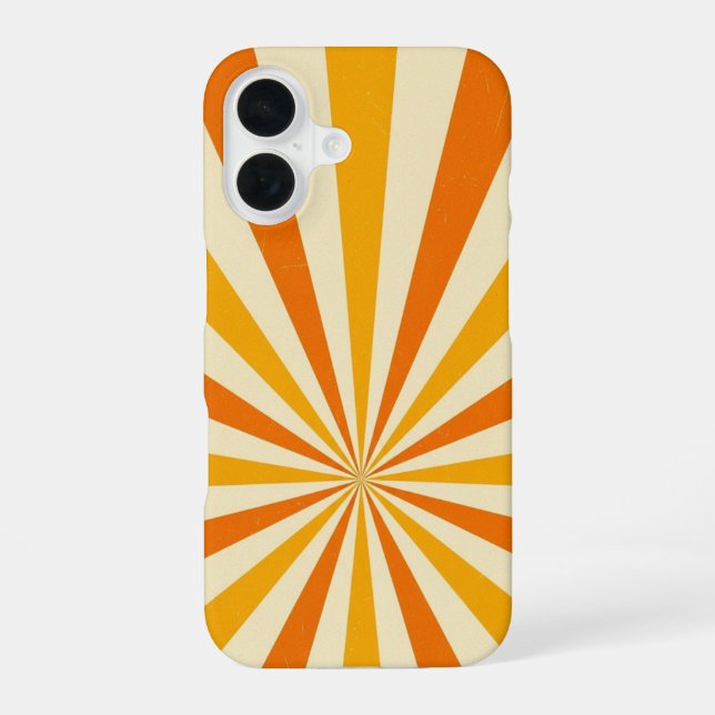 Funda Para iPhone 16 Rayo Solar Vintage (Reverso )