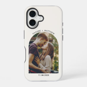 Funda Para iPhone 16 Recuerdo Personalizado de Compromiso con Archivo d