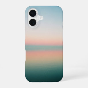 Funda Para iPhone 16 Reflejos vintage en un lago tranquilo