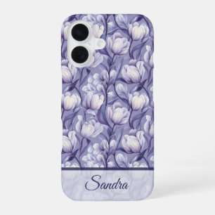 Funda Para iPhone 16 Regalo de Tulipán Personalizado para Mujeres Elega
