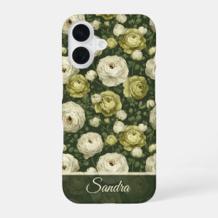 Funda Para iPhone 16 Regalo Promocional Bonito Ranunculus Floral Person