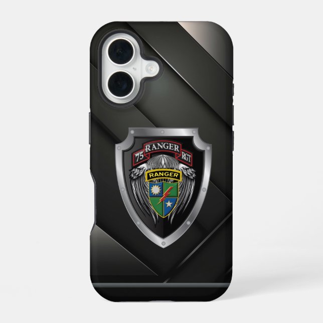 Funda Para iPhone 16 Regimiento Ranger 75  (Reverso )
