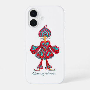 Funda Para iPhone 16 Reina de Corazones
