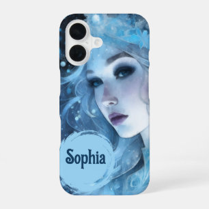 Funda Para iPhone 16 Reina Mística de Hielo - Arte de la Diosa del Invi