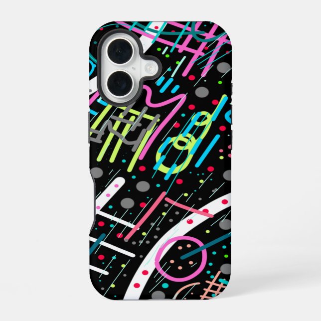 Funda Para iPhone 16 Restos Espaciales (Reverso )