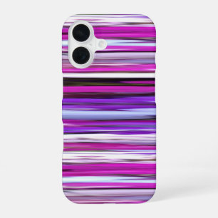 Funda Para iPhone 16 Resumen #2: Desenfoque morado