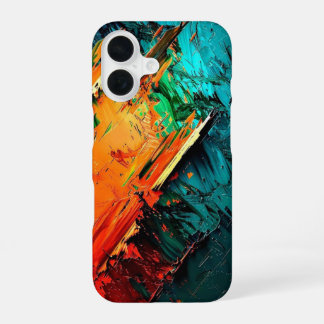 Funda Para iPhone 16 Resumen del caso Kinetic Splatter_ iphone
