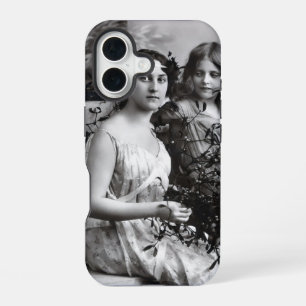 Funda Para iPhone 16 Retrato Atemporal de Madre e Hija