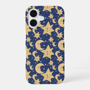 Funda Para iPhone 16 Retro de los 90 Whimsy Goth Celestial 