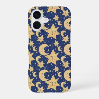 Funda Para iPhone 16 Retro de los 90 Whimsy Goth Celestial