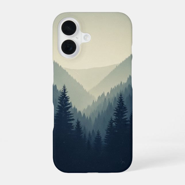 Funda Para iPhone 16 Retro Pine Valley (Reverso )