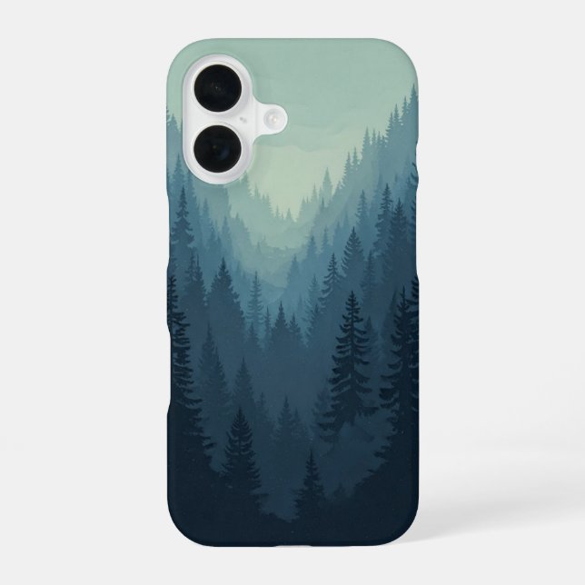 Funda Para iPhone 16 Retro Pine Valley (Reverso )