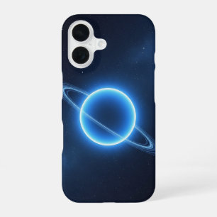 Funda Para iPhone 16 Retro Resplandor de Neptuno