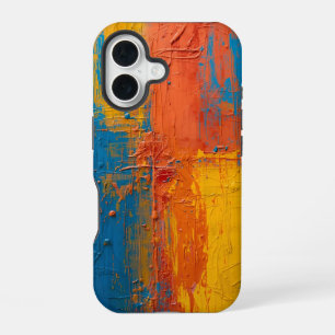 Funda Para iPhone 16 Ritmo de color crudo - Cubierta de teléfono de art