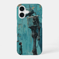 Robot retro con Chica