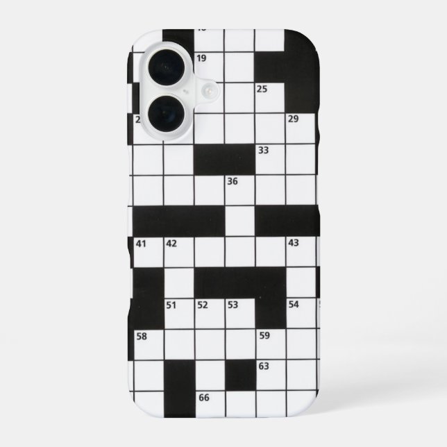 Funda Para iPhone 16 Rompecabezas (Reverso )