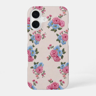 Funda Para iPhone 16 Rose embroidery texture iPhone16 case