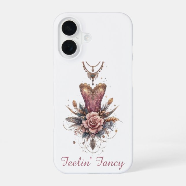 Funda Para iPhone 16 Roseate Elegance (Reverso )