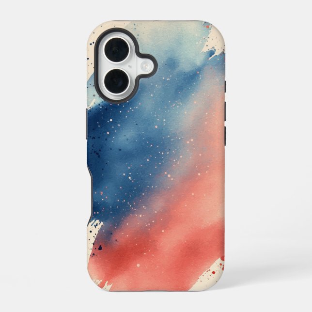 Funda Para iPhone 16 Rubor Horizon" - Estuche para teléfono con gradien (Reverso )