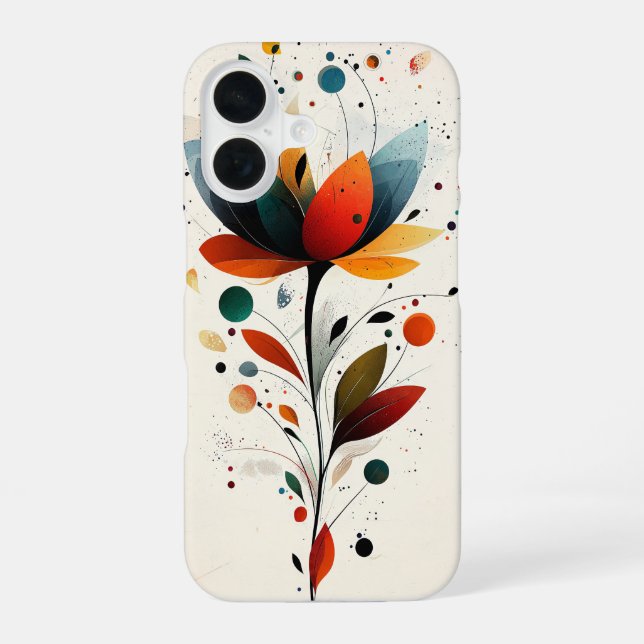Funda Para iPhone 16 Rubor Salvaje (Reverso )