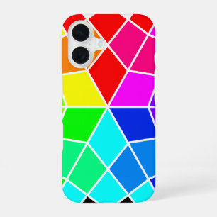 Funda Para iPhone 16 Rueda de Color Estrella - 