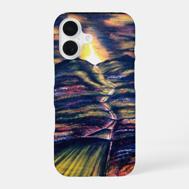 Funda Para iPhone 16 Ruta de la vida (Reverso )