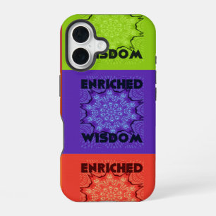 Funda Para iPhone 16 Sabiduría Enriquecida de Hakuna Matata