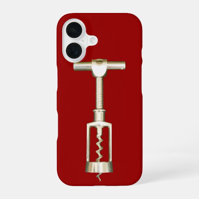 Funda Para iPhone 16 Sacacorchos (Reverso )
